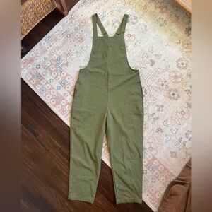 Lightweight Green Overalls - Small
